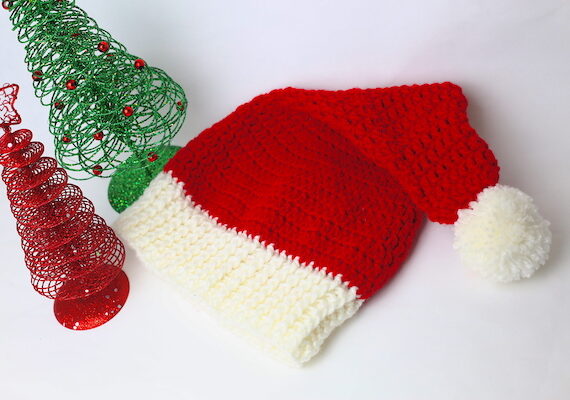 Easy Santa Hat for Toddlers